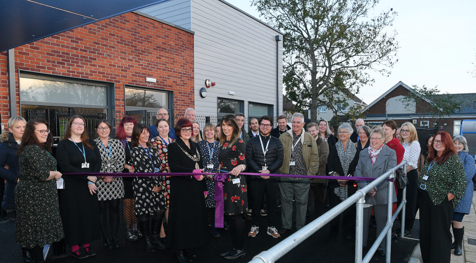Grand opening of new school in Lowestoft Barnes Construction